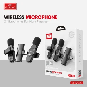 میکروفن یقه ای ارلدام مدل USB TYPE-C MC8C