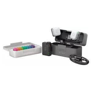 میکروفن یقه ای دی جی آی مدل DJI Mic Mini 2 (2 TX + 1 RX + Charging Case) با درگاه اتصال USB Type-C