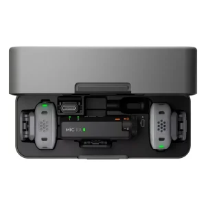 میکروفن یقه ای دی جی آی مدل DJI Mic Mini 2 (2 TX + 1 RX + Charging Case) با درگاه اتصال USB Type-C