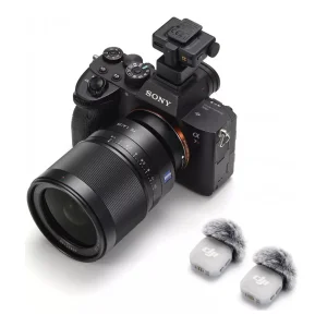 میکروفن یقه ای دی جی آی مدل DJI Mic Mini 2 (2 TX + 1 RX + Charging Case) با درگاه اتصال USB Type-C