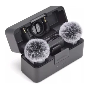 میکروفن یقه ای دی جی آی مدل DJI Mic Mini 2 (2 TX + 1 RX + Charging Case) با درگاه اتصال USB Type-C