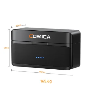 ست میکروفن بی سیم کامیکا مدل BooMax با درگاه اتصال تایپ سی و جک 3.5 میلی متری
