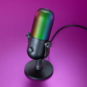 میکروفن کندانسر ریزر مدل SEIREN V3 CHOROMA با درگاه اتصال USB