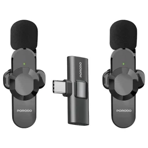 میکروفن بی سیم پرودو مدل lamphf3 با درگاه اتصال type c