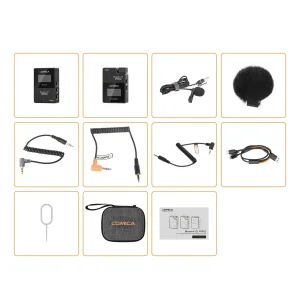 ست میکروفن بی سیم کامیکا مدل BoomX-D Pro D1
