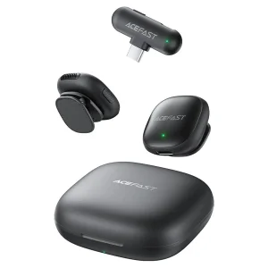 ست میکروفن بی سیم ایس فست مدل R1 با درگاه اتصال Type C