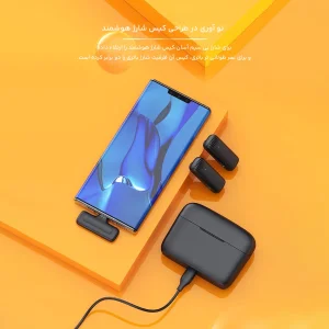 میکروفن بی سیم گرین لاین مدل 2in1 Digital Display Type-C