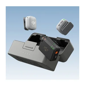 ست میکروفن بی سیم دی جی آی مدل Mic Mini 2 دوکاربره با درگاه اتصال Type-c