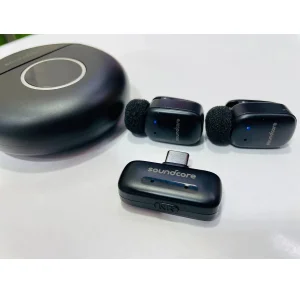 ست میکروفن بی سیم انکر مدل soundcore R20i با درگاه اتصال تایپ سی