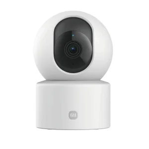 دوربین مداربسته بی‌سیم شیائومی مدل C301 با رزولوشن 3 مگاپیکسل، چرخش 360 درجه افقی و 107 درجه عمودی، دید در شب رنگی، تشخیص انسان مبتنی بر هوش مصنوعی، صدای دوطرفه و تراشه امنیتی MJA1