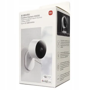 دوربین مداربسته تحت شبکه فضای باز شیائومی مدل AW200 MJSXJ05HL با کیفیت تصویر FHD، مقاوم IP65، دید در شب رنگی با ال‌ای‌دی 940 نانومتری، اتصال بی‌سیم، پشتیبانی از الکسا و گوگل هوم، قابلیت ذخیره‌سازی ابری و کارت حافظه جانبی