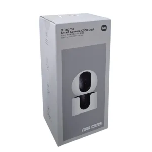 دوربین مداربسته تحت شبکه بی‌سیم شیائومی مدل C300 Dual MJSXJ22CM با لنز 3 مگاپیکسل، رزولوشن 1296×2304 پیکسل، پشتیبانی از کارت حافظه 16 تا 256 گیگ و اتصال Wi-Fi و بلوتوث