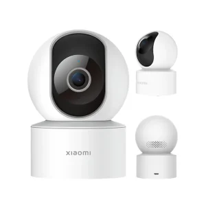 دوربین مداربسته بی‌سیم تحت شبکه شیائومی مدل Mi C200 با وضوح Full HD، چرخش 360 درجه افقی و 106 درجه عمودی، کدک H.265، تشخیص هوشمند انسان، انتقال صدای دوطرفه و پشتیبانی از کنترل صوتی با دستیار Google و Alexa