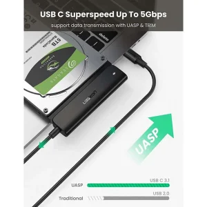 مبدل USB-C به SATA 3.0 یوگرین مدل 70610-CM321