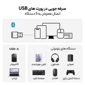 دانگل بلوتوث یوگرین مدل CM390 - 80889