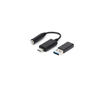 مبدل USB-C به جک 3.5 میلی‌متری ایسوس مدل AI Noise Canceling