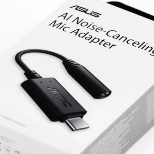 مبدل USB-C به جک 3.5 میلی‌متری ایسوس مدل AI Noise Canceling