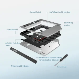 براکت هارد اینترنال اوریکو مدل M95SS