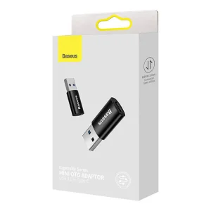 مبدل USB به USB-C بیسوس مدل Ingenuity Series ZJJQ000101