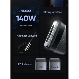 مبدل USB-C به مگ سیف 3 مک دودو مدل OT-685