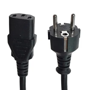 کابل برق سه پین منبع تغذیه کامپیوتر اچ پی مدل EG5500 طول 1.8 متر