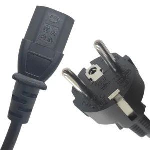 کابل برق سه پین منبع تغذیه کامپیوتر اچ پی مدل EG5500 طول 1.8 متر