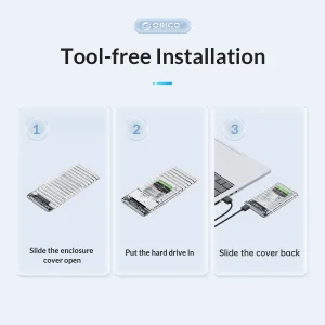 قاب هارددیسک اکسترنال  2.5 اینچی USB 3.0 اوریکو مدل 2139U3-V1