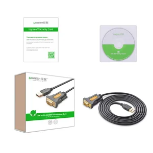 کابل تبدیل USB به سریال RS232 یوگرین مدل CR104-20211 طول 1.5 متر