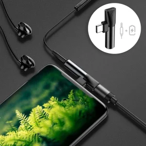 مبدل USB-C به AUX/USB-C بیسوس مدل L41