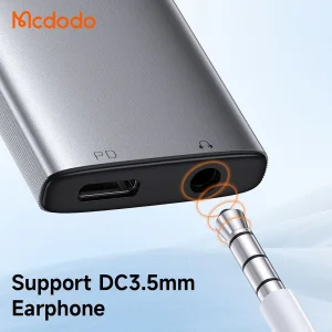 مبدل USB-C به USB-C/AUX مک دودو مدل CA-505