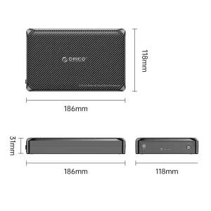 قاب هارد 3.5 اینچی USB 3.0 اوریکو مدل DDW35-C3