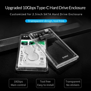قاب SSD و هارد 2.5 اینچی اوریکو مدل 2139C3-G2-CR