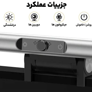 چراغ LED بالای مانیتور ریمکس مدل RT-E910