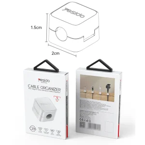 نظم دهنده سیم و کابل یسیدو مدل ORGANIZER C216 بسته 4 عددی