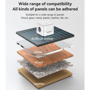 نظم دهنده سیم و کابل یسیدو مدل ORGANIZER C216 بسته 4 عددی