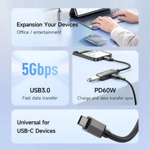 مبدل USB-C به USB مک دودو مدل CA-283