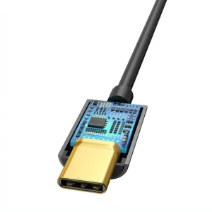 مبدل USB-C به جک 3.5 میلی‌متری بیسوس مدل L54