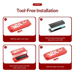 باکس M.2 NVMe SSD اوریکو مدل CPM2C3-G2
