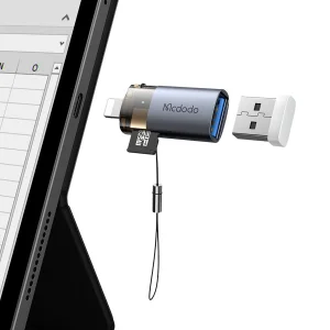 مبدل USB / MicroSD به لایتنینگ مک دودو مدل OT-785