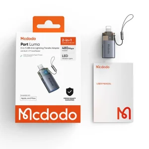 مبدل USB / MicroSD به لایتنینگ مک دودو مدل OT-785
