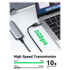 مبدل USB3.0 به USB-C یوگرین مدل 50283-US270