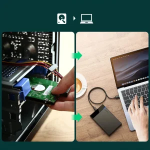 باکس تبدیل SATA به USB 3.0 یوگرین مدل US221