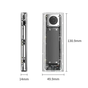 باکس M.2 NVMe SSD 20Gbps اوریکو مدل TCM2-G20