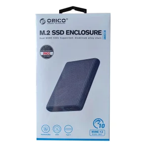 قاب M.2 NVMe SSD دو سینی اوریکو مدل AM2C3-2N
