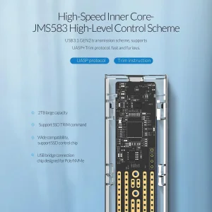 قاب NVMe M.2 SSD اوریکو مدل TCM2-C3