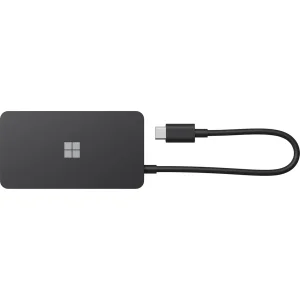 مبدل USB-C به HDMI / VGA / LAN / USB-C / USB-A مایکروسافت مدل Travel Hub