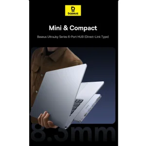 هاب 6 پورت USB-C بیسوس مدل BS-OH182