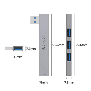 هاب 4 پورت USB3.0 اوریکو مدل YSZ1-U3