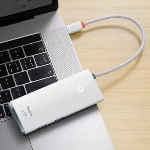 هاب 6 پورت USB-C باسئوس مدل BS-OH019