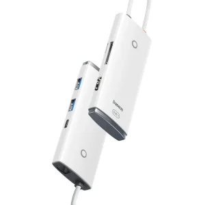 هاب 6 پورت USB-C باسئوس مدل BS-OH019